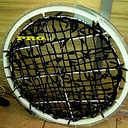 LED Круг d-0.64m белый+зеленый 